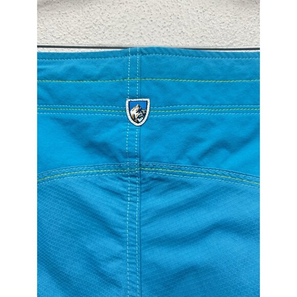 Kuhl Cargo Nylon Stretch Shorts Women’s 6 Blue 32x4.5 Hiking Outdoor Pockets - Picture 3 of 6